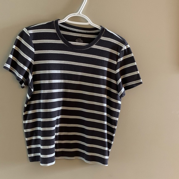 AMERICAN EAGLE STRIPPED TEE - Picture 1 of 4